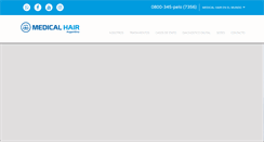 Desktop Screenshot of medicalhair.com.ar