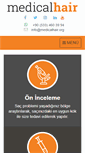 Mobile Screenshot of medicalhair.org